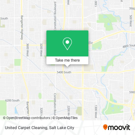 United Carpet Cleaning map