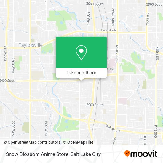 Mapa de Snow Blossom Anime Store