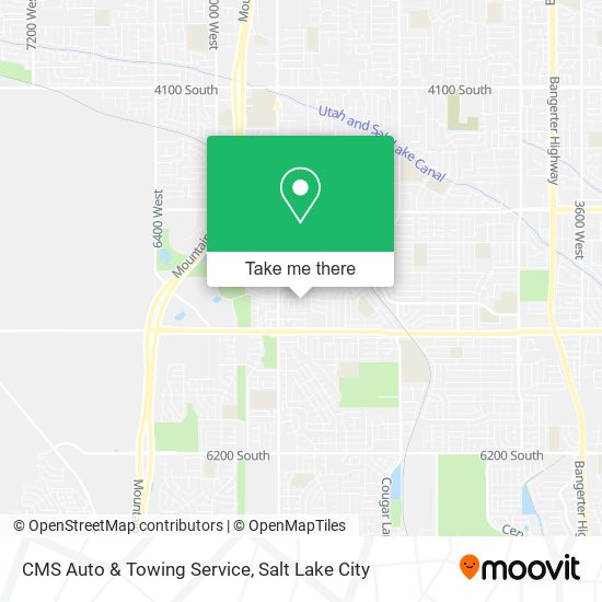 Mapa de CMS Auto & Towing Service
