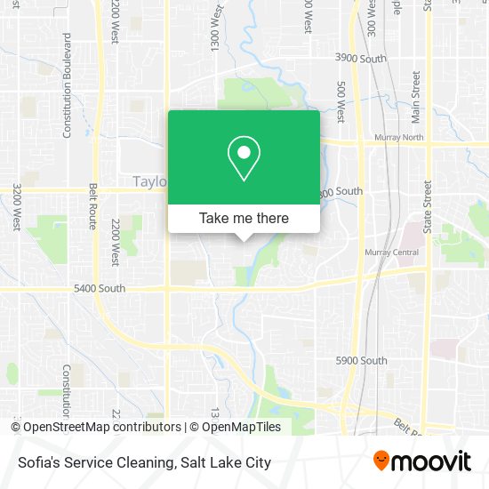Sofia's Service Cleaning map