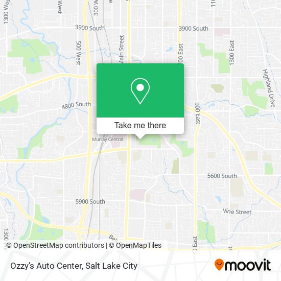 Ozzy's Auto Center map