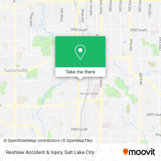 Mapa de Reshlaw Accident & Injury