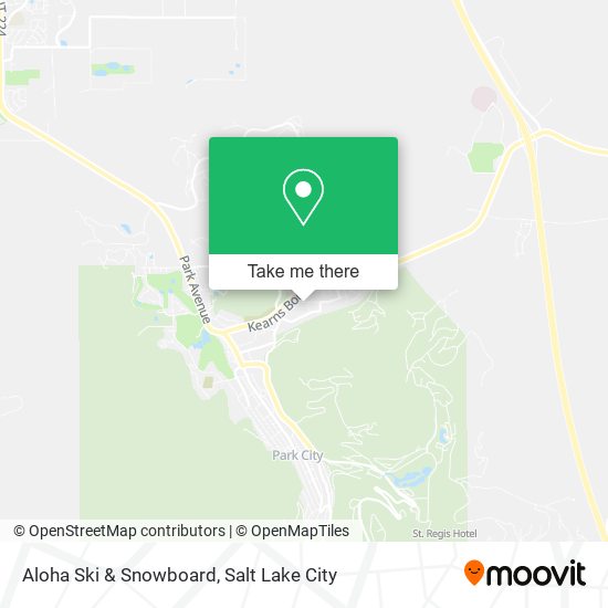 Aloha Ski & Snowboard map