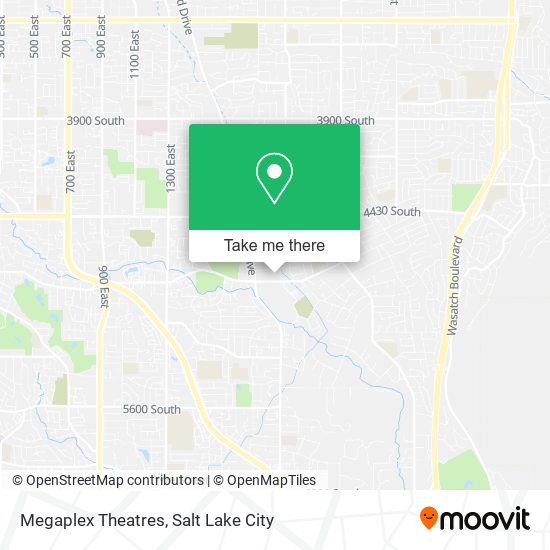 Mapa de Megaplex Theatres