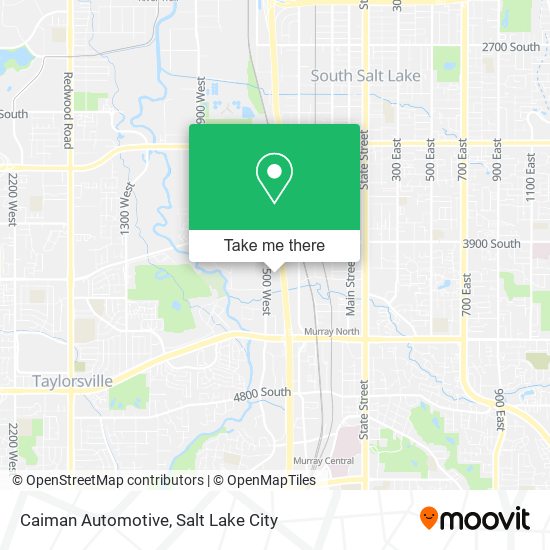 Caiman Automotive map