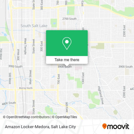 Amazon Locker-Medora map