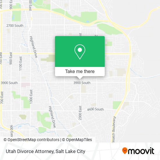Utah Divorce Attorney map