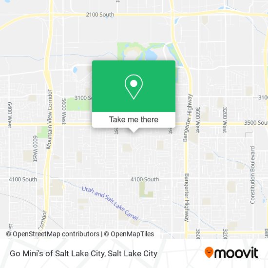 Go Mini's of Salt Lake City map