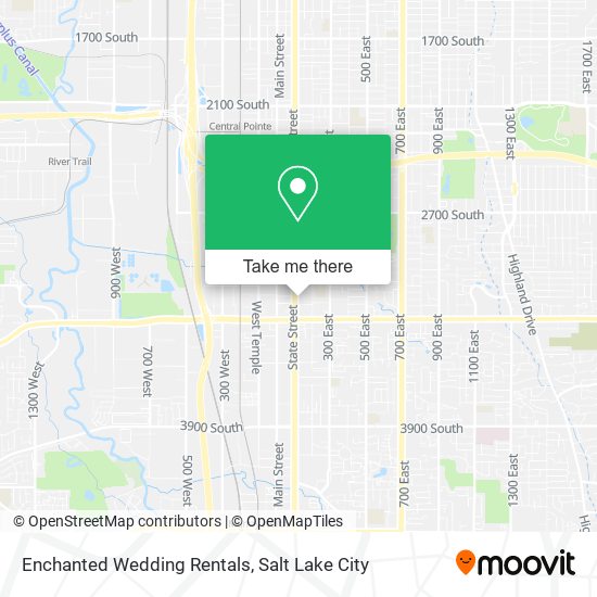 Mapa de Enchanted Wedding Rentals