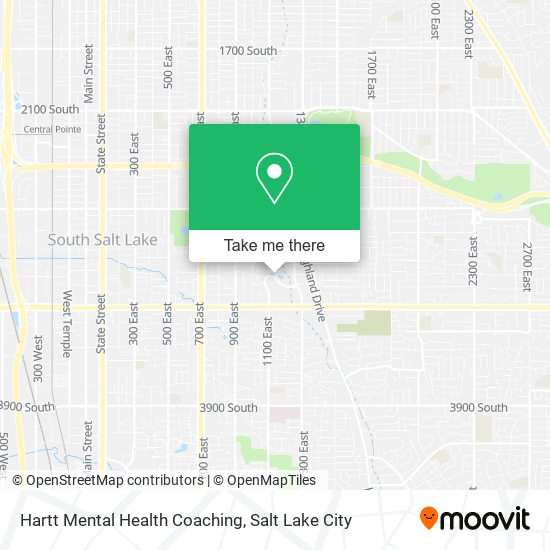 Hartt Mental Health Coaching map