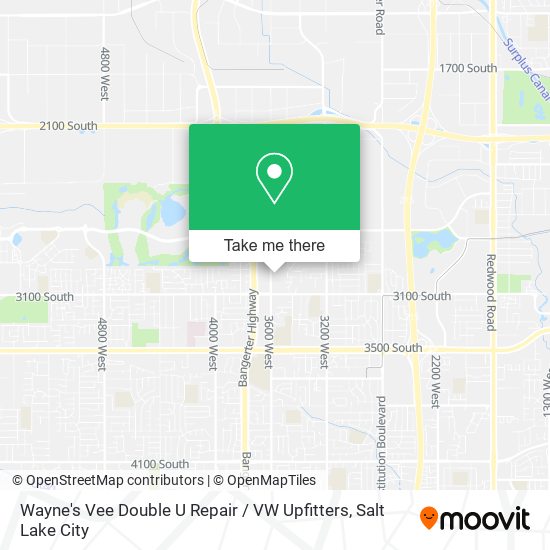 Mapa de Wayne's Vee Double U Repair / VW Upfitters