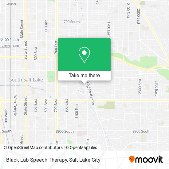 Mapa de Black Lab Speech Therapy