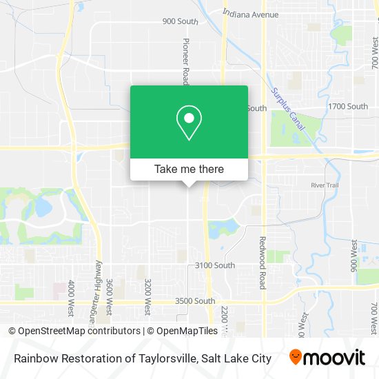 Mapa de Rainbow Restoration of Taylorsville