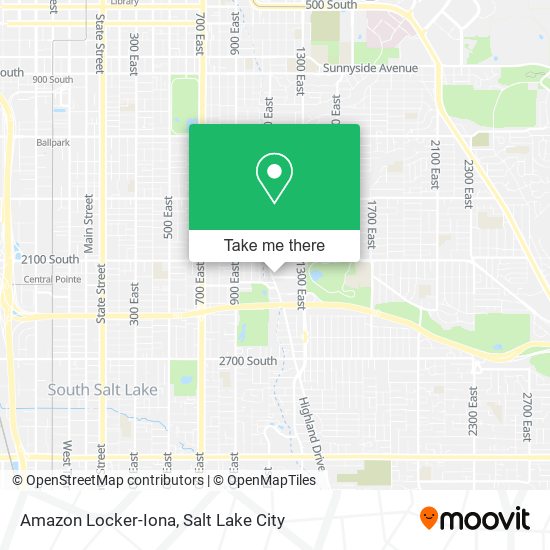 Amazon Locker-Iona map