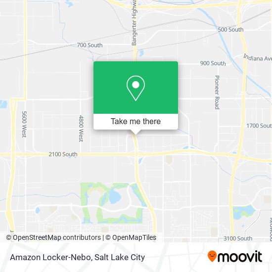 Amazon Locker-Nebo map