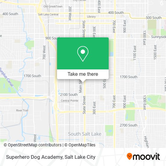 Superhero Dog Academy map