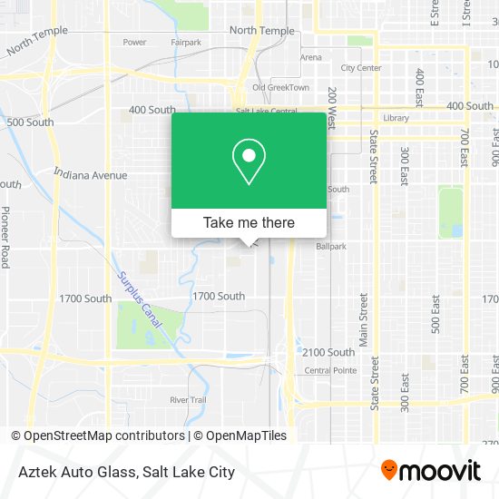 Aztek Auto Glass map