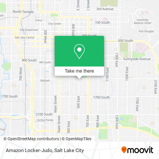 Mapa de Amazon Locker-Judo