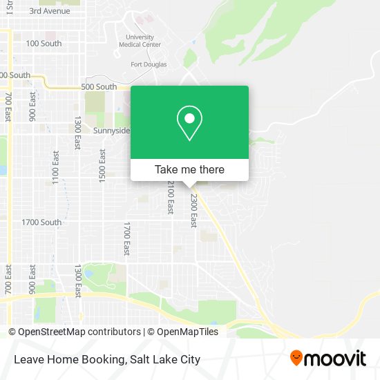 Leave Home Booking map