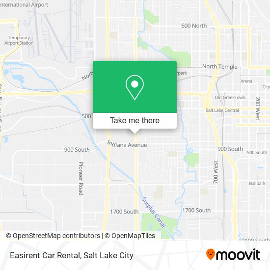 Easirent Car Rental map