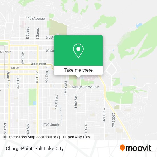 Mapa de ChargePoint