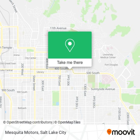 Mesquita Motors map