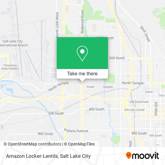 Mapa de Amazon Locker-Lentils