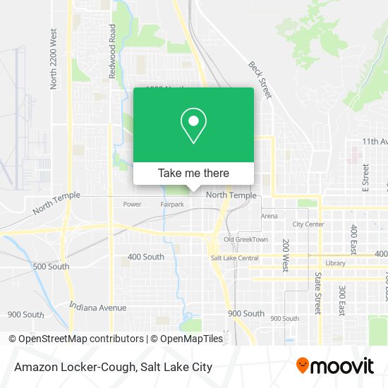 Amazon Locker-Cough map