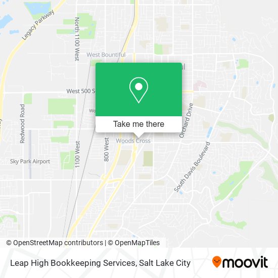 Leap High Bookkeeping Services map