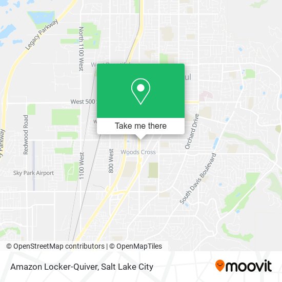 Amazon Locker-Quiver map