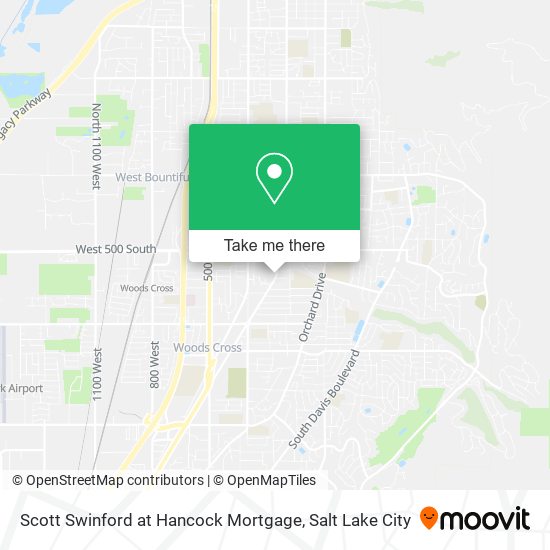 Scott Swinford at Hancock Mortgage map