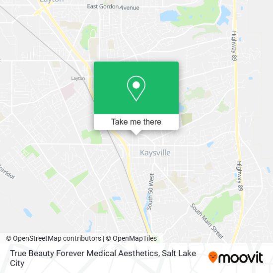 Mapa de True Beauty Forever Medical Aesthetics