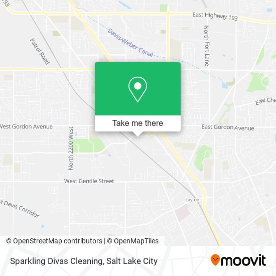 Sparkling Divas Cleaning map