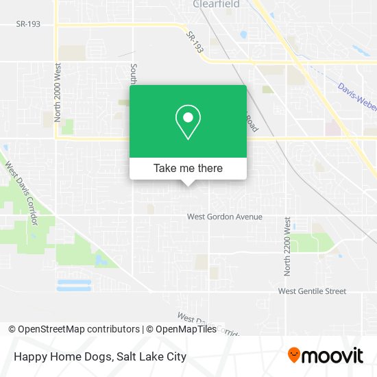 Mapa de Happy Home Dogs