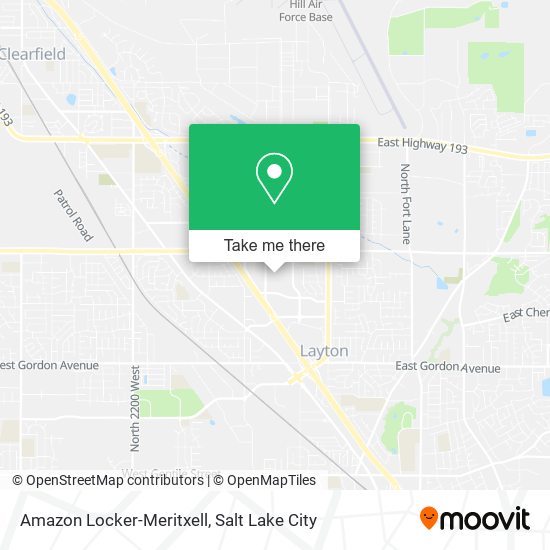 Amazon Locker-Meritxell map