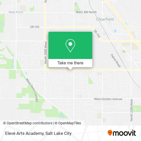 Elevé Arts Academy map