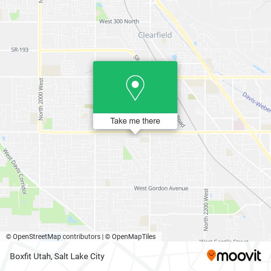 Boxfit Utah map