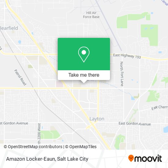 Amazon Locker-Eaun map