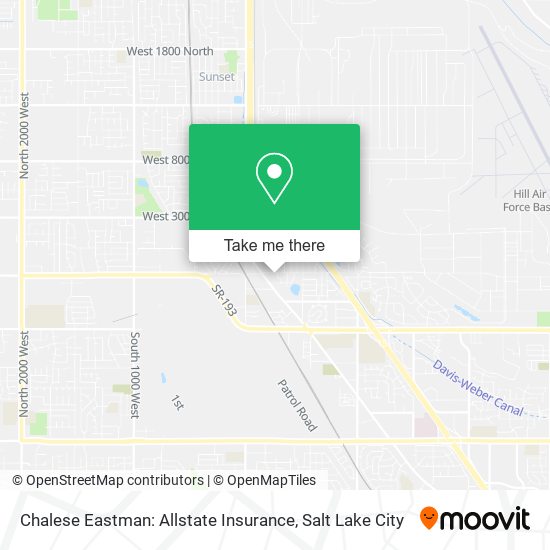 Chalese Eastman: Allstate Insurance map