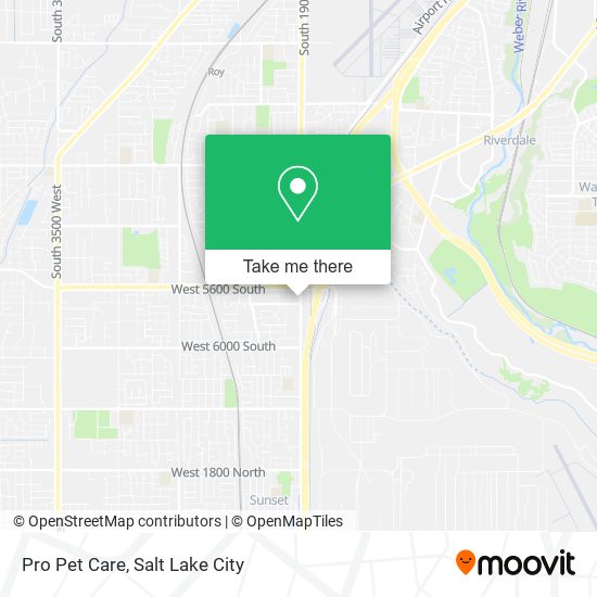 Pro Pet Care map