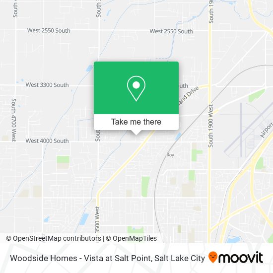 Woodside Homes - Vista at Salt Point map