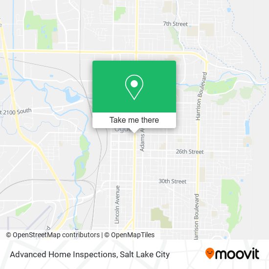 Advanced Home Inspections map