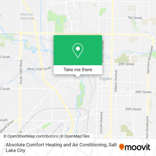 Mapa de Absolute Comfort Heating and Air Conditioning