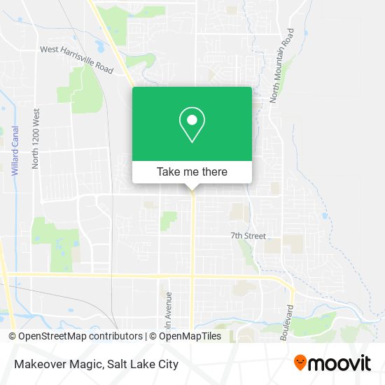 Mapa de Makeover Magic