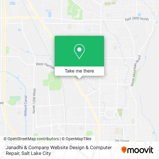 Mapa de Janadhi & Company Website Design & Computer Repair