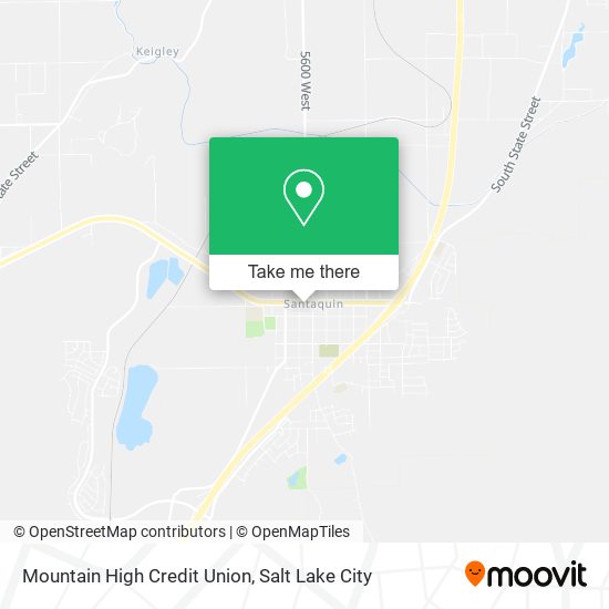 Mapa de Mountain High Credit Union