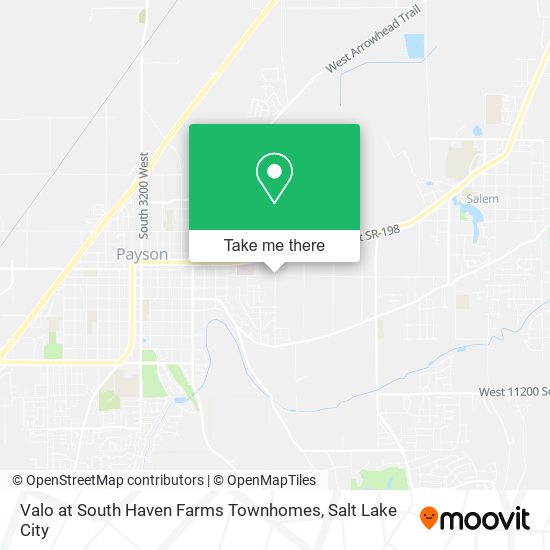 Valo at South Haven Farms Townhomes map