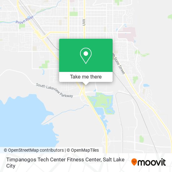 Mapa de Timpanogos Tech Center Fitness Center