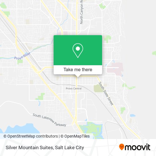 Silver Mountain Suites map