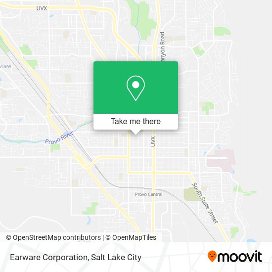 Earware Corporation map